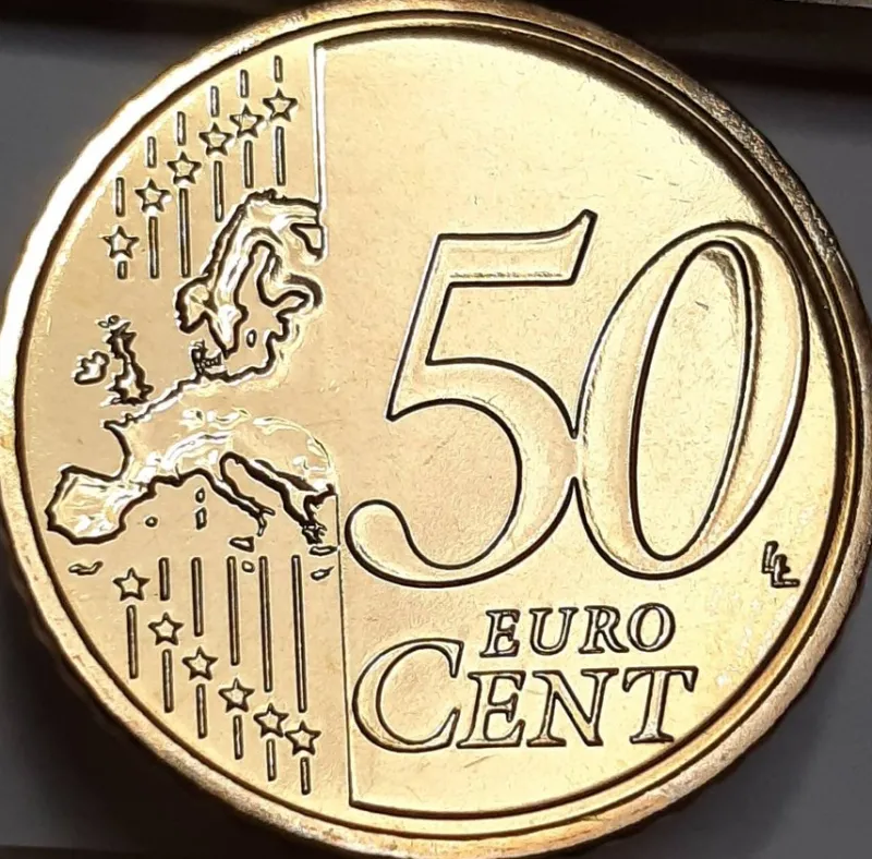 Tradera Andorra 50 Euro Cents 2021 BU KM#525 (8092)^ Euromynt & Sedlar