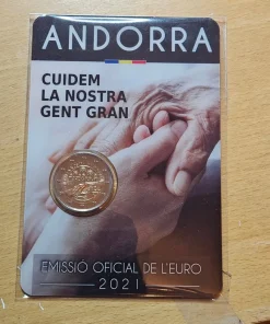 Tradera Andorra 2 euro-minne 2021^ Euromynt & Sedlar