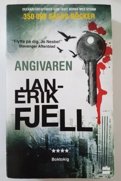 Tradera ANGIVAREN - Jan-Erik Fjell> Skönlitteratur