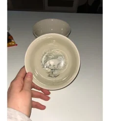 Tradera Annaburg skålar med fjällrävmotiv> Keramik & Porslin, Utländskt