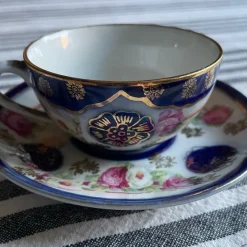 Tradera Antik kopp med fat, Kina 1800-tal, sällsynt> Orientalisk Konst & Porslin