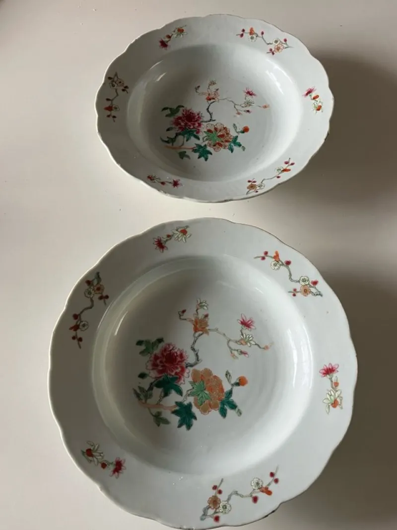 Tradera Antika tallrikar Kina 1700 tal> Orientalisk Konst & Porslin