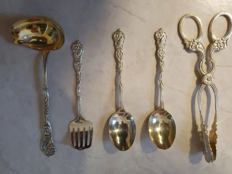 Tradera Antikt AMSTERDAM från Nils Johan - Serverings set> Övrig Antik & Design