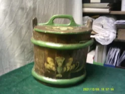 Tradera Antikt bemålat laggkärl> Allmoge