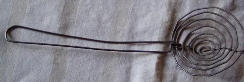 Tradera Antikt Luffararbete en silsked eller spindelsil> Allmoge