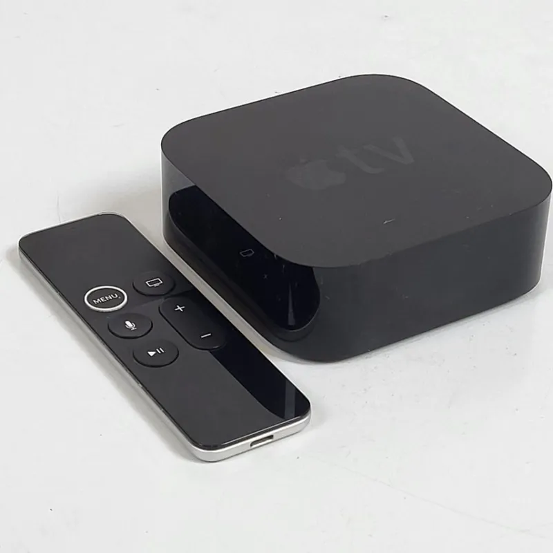 Tradera Apple TV 4k med fjärrkontroll - Model A1842^ Tv & Tillbehör