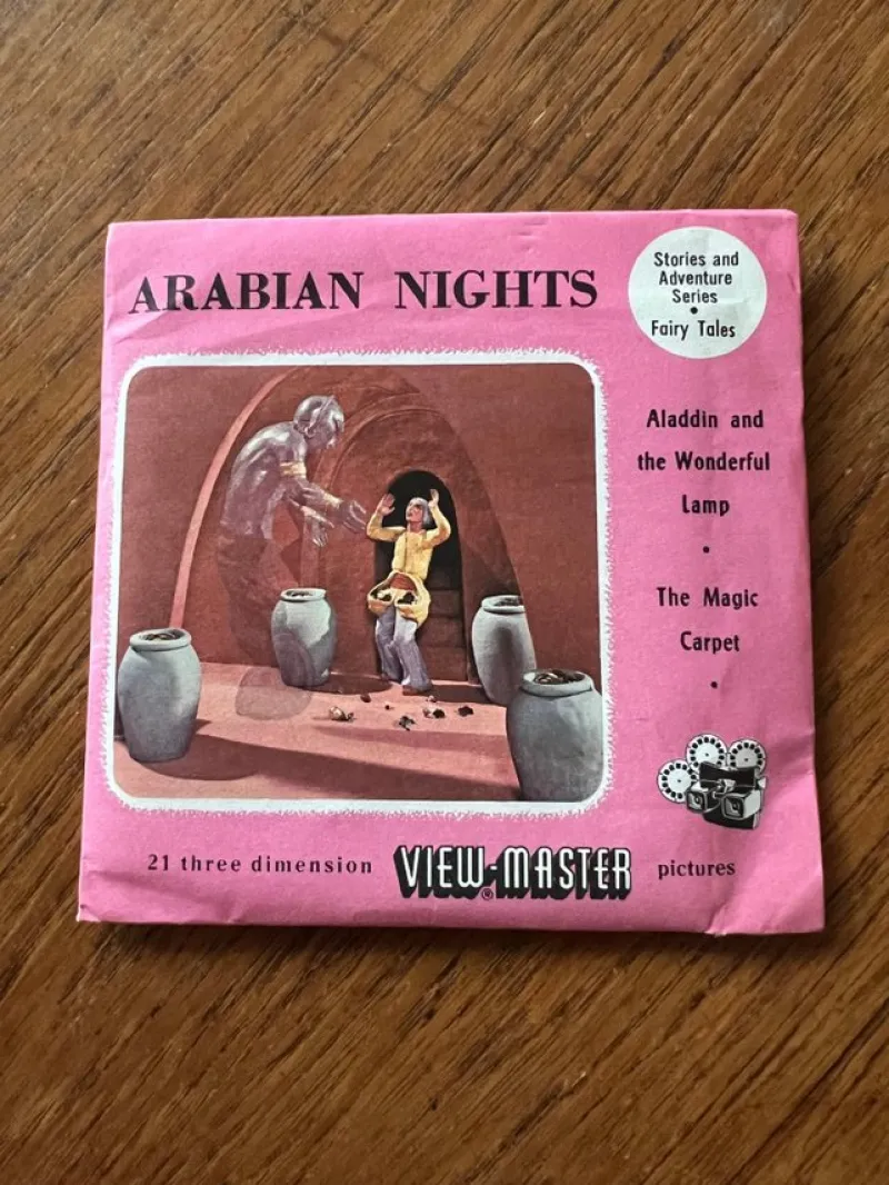 Tradera Arabian nights, View-Master stereobilder^ Miniatyroptica