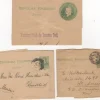 Tradera ARGENTINA, 3 st Wrappers från slutet av 1800-talet^ Sydamerika & Karibien
