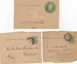 Tradera ARGENTINA, 3 st Wrappers från slutet av 1800-talet^ Sydamerika & Karibien