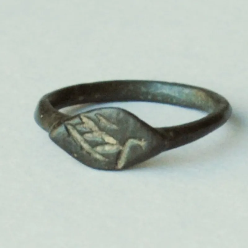 Tradera Arkeologi: Medeltida Sigillring från 800-1400 e.Kr.> Arkeologi