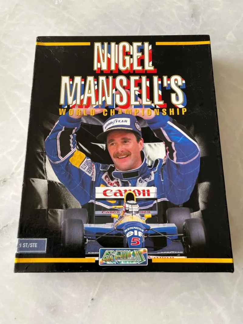 Tradera Atari ST - Nigel Mansell's World Championship (Original)> Datorer