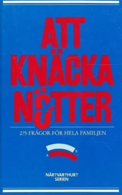Tradera Att knäcka nötter - 275 frågor för hela familjen> Korsord & Korsordsrelaterat