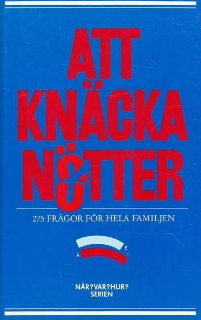 Tradera Att knäcka nötter - 275 frågor för hela familjen> Korsord & Korsordsrelaterat