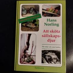 Tradera Att sköta sällskapsdjur: Skötselråd för husdjur burdjur möss gerbiler iller> Husdjursböcker