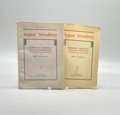 Tradera August Strindberg I-II av Hermann Esswein> Litteraturvetenskap