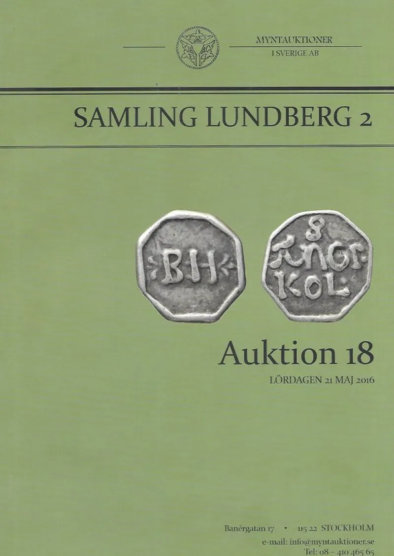 Tradera Auktionskatalog nr 18-19 Myntauktioner i Sverige Ab^ Övrigt Mynt & Sedlar