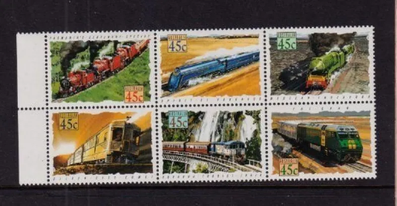 Tradera Australien ark tåg xx^ Oceanien