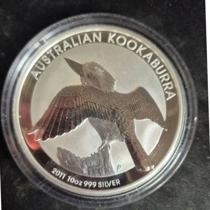 Tradera Australische Kookaburra zilveren item^ Övrigt Mynt & Sedlar