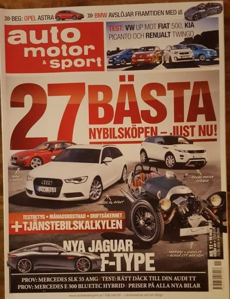 Tradera Auto Motor Sport / Nr 11 2012> Fordonslitteratur