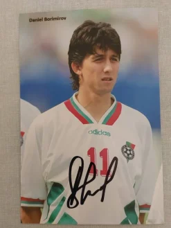 Tradera Autograf - Daniel Borimirov - Bulgaria - Fotboll^ Autografer