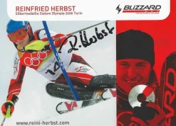 Tradera Autograph Reinfried HERBST 06/2 Ski alpin^ Autografer