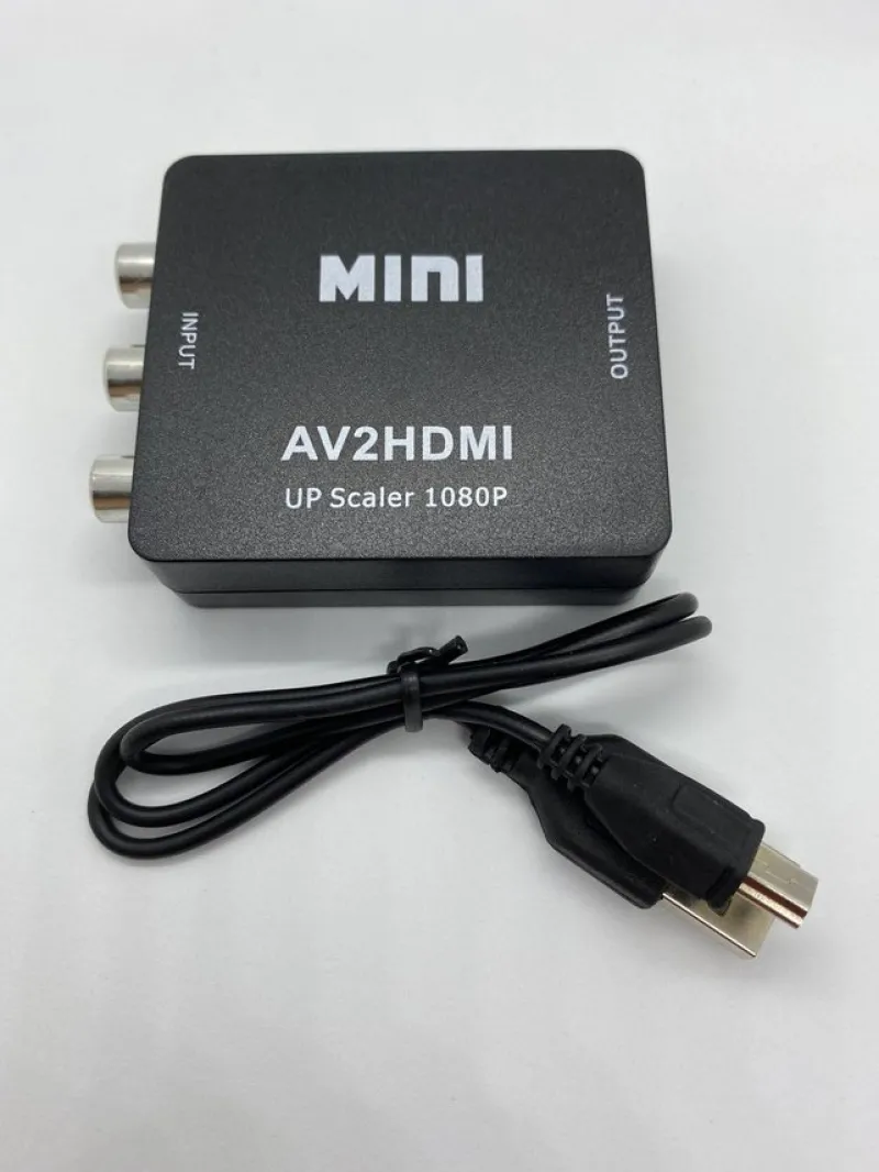 Tradera Nintendo<AV RCA CVBS till HDMI Video Audio Converters