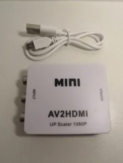 Tradera Playstation<AV RCA CVBS till HDMI Video Audio Converters