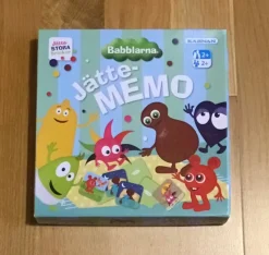 Tradera Babblarna jättememo spel från 2 år, Kärnan> Barnspel & Pussel