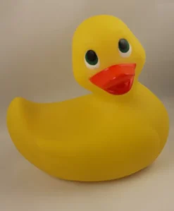 Tradera Badanka Badleksak Badlek Flyter i badkaret - Gul Gummianka Dekoration> Övriga Leksaker