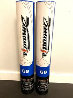 Tradera Badminton<Badmintonboll, Fjäderbollar av gås fjäder. 12 st/ rör