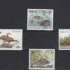 Tradera Bahamas 1988 Fåglar ankor 4v WWF^ Sydamerika & Karibien