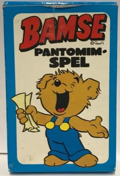 Tradera Lek & Spel<Bamse Pantomimspel spelkort