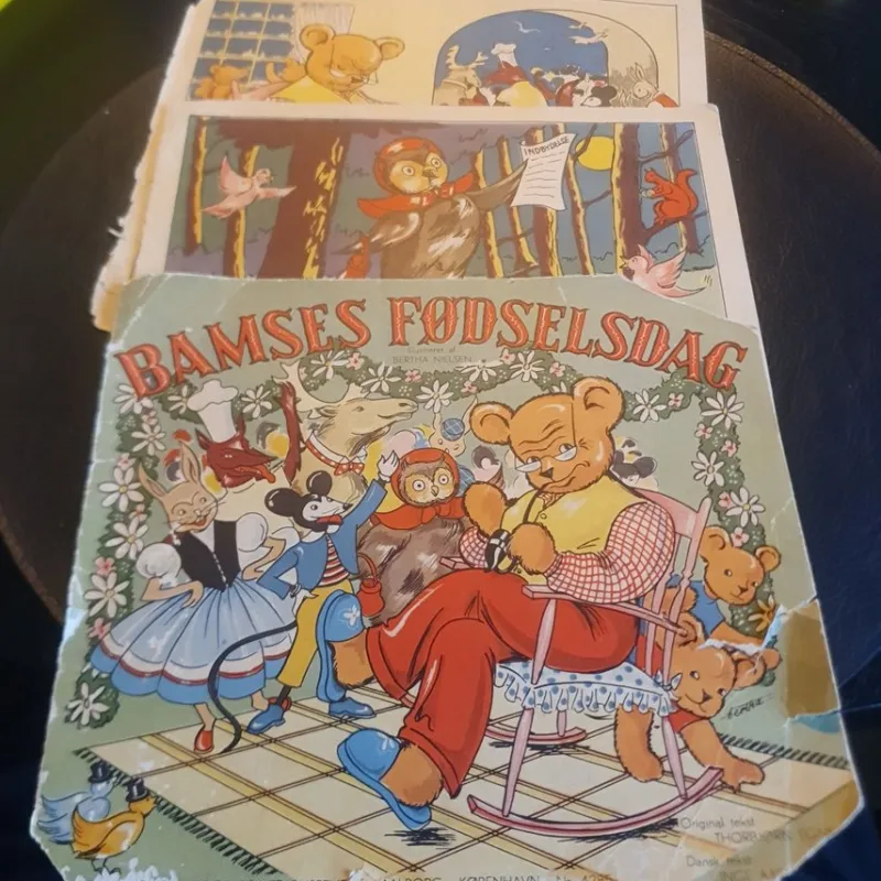 Tradera Bamses födelsedag - Berta Madsen> Barn- & Ungdomsböcker