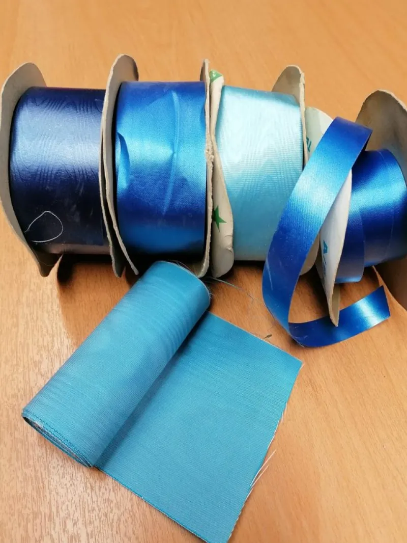 Tradera Bandpaket -Blå^ Hobbymaterial