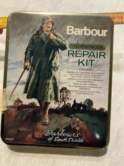 Tradera Barbour reparations kit med vaxat tyg samt foder^ Kläder