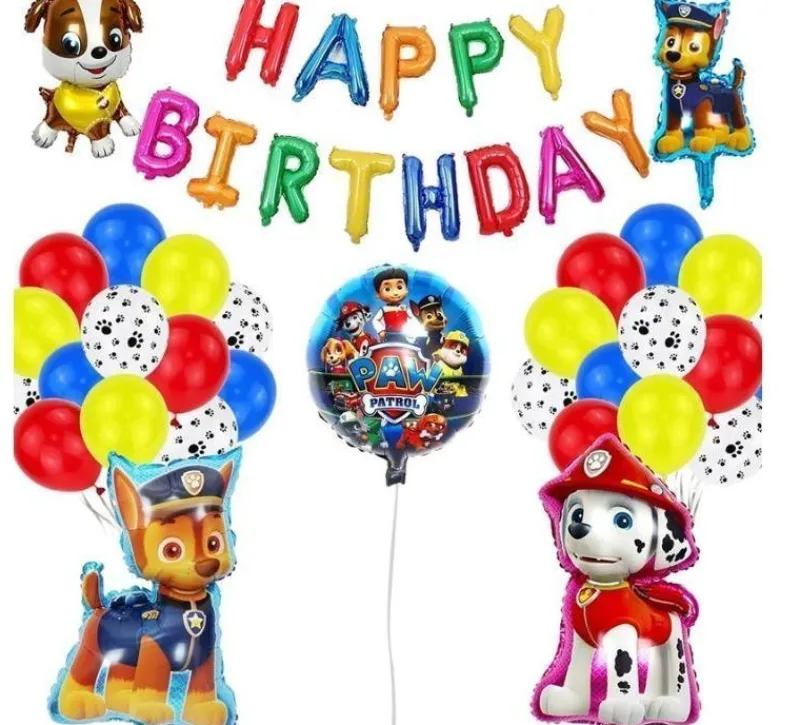 Tradera Barnkalas Ballongbåge Paw Patrol - Happy Birthday> Övriga Barnartiklar