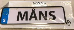 Tradera barnvagns skylt Måns> Barnvagnar