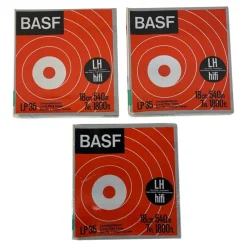 Tradera BASF LP 35 Long Play Tape 18cm/540m Rullband Tonband 3st Vintage^ Rullband