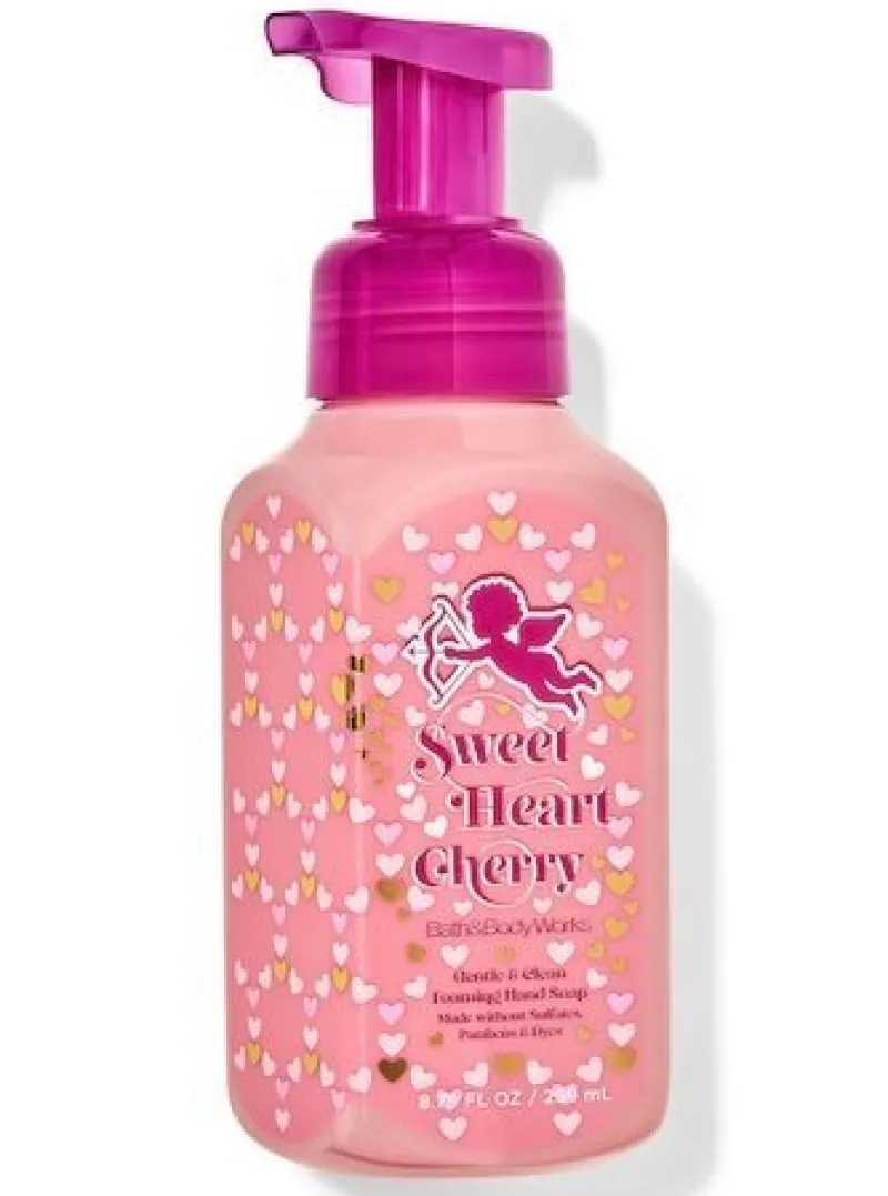 Tradera Hudvård<Bath & Body Works SWEET CHERRY HEART Gentle & Clean Foaming Hand Soap