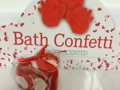 Tradera Övriga Skönhetsprodukter<Bath Confetti / Hjärtan med ros doft