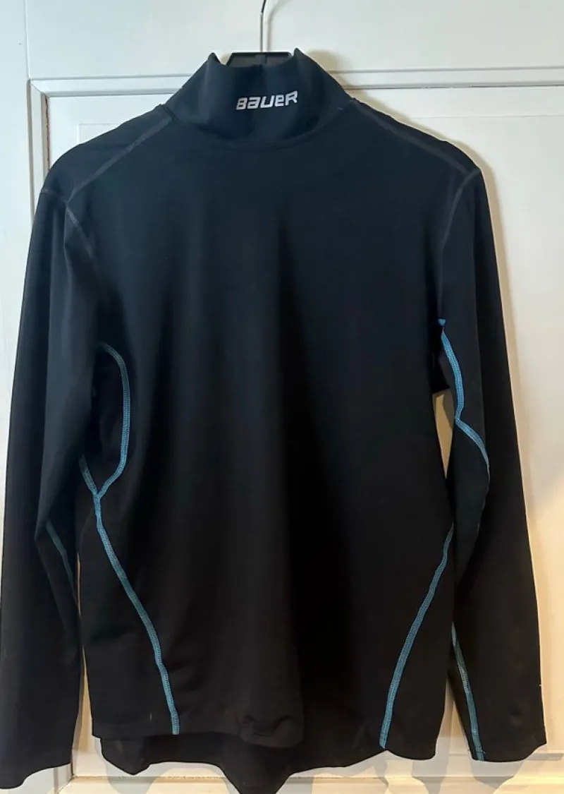 Tradera Hockey & Skridskor<Bauer, halsskyddströja. storlek youth XL/TG