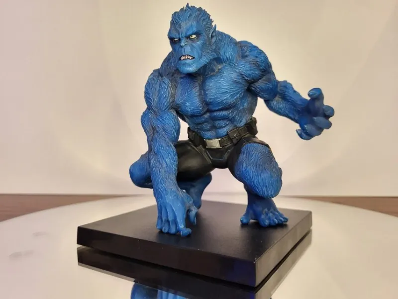 Tradera Samlarfigurer<Beast från X-men Marvel, 1:10 skala, staty från ARTFX, samlarfigur
