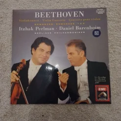 Tradera Beethoven: Violin Concerto - Romances 1 & 2 - Itzhak Perlman - Daniel Barenboim^ Vinyl