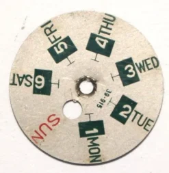 Tradera Beg. veckoskiva till urverk.^ Tillbehör & Reservdelar