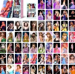Tradera Album & Tillbehör<Begränsad upplaga: 60 Taylor Swift-kort + 32 klistermärken – Exklusivt fanset