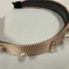 Tradera Beige Diadem med pärlor> Håraccessoarer