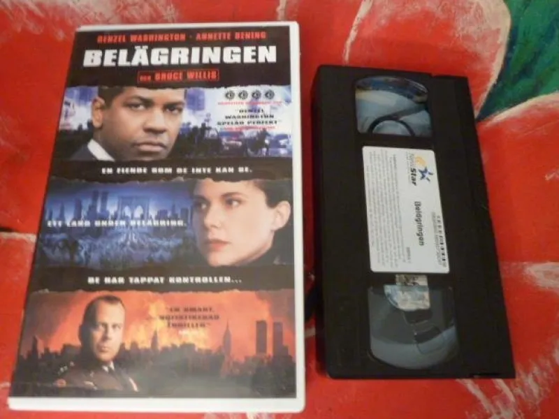 Tradera BELÄGRINGEN, VHS, FILM, ACTION, 111 MIN.^ Vhs-filmer