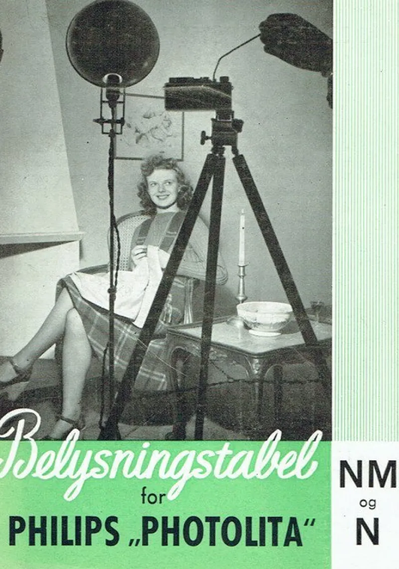 Tradera Belysningstabel for Philips Photolita (På danska)> Fotolitteratur