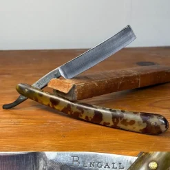 Tradera Rakning<BENGALL 2006 Rakhyvel Razor Blad Oanvänt? Sylvass Kanon Skick! Blade Kniv Shave