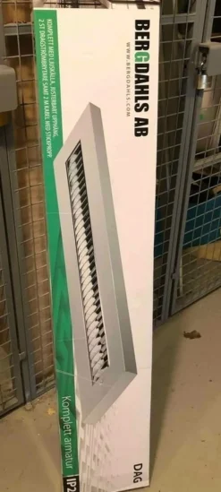 Tradera BERGDAHLS AB Komplett Armatur IP20 2x> Belysning & Armaturer